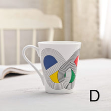 Load image into Gallery viewer, Chinese Red European Style Bone China Coffee mug High Grade Bone China Afternoon Tea Cups Ceramic Mug 300 ml for Coffee

